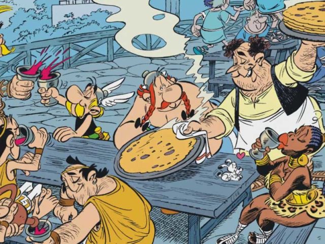 Asterix en Obelix en de Italiaanse keuken